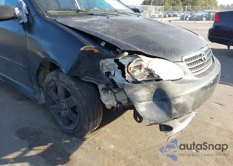 2008 Toyota Corolla S z USA, uszkodzony, nr VIN 1NXBR32EX8Z001987